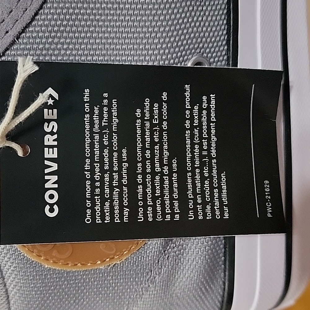 Men's Converse Chuck Taylor All Star Malden Hi Sneakers, Grey/White, 11.5, NIB - Picture 12 of 12